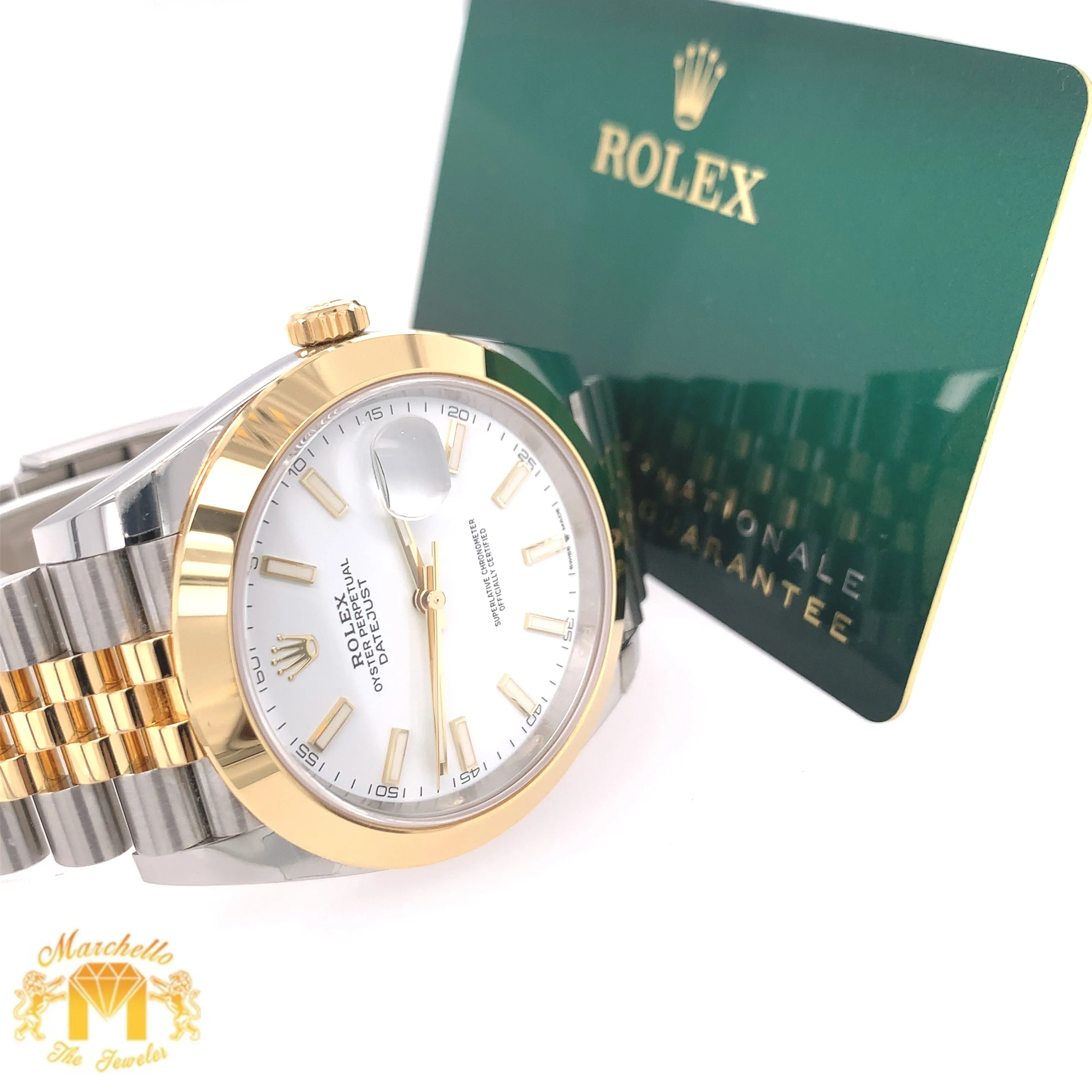 41mm Rolex Datejust 2 Watch with Two-tone Jubilee Bracelet (2021, papers)