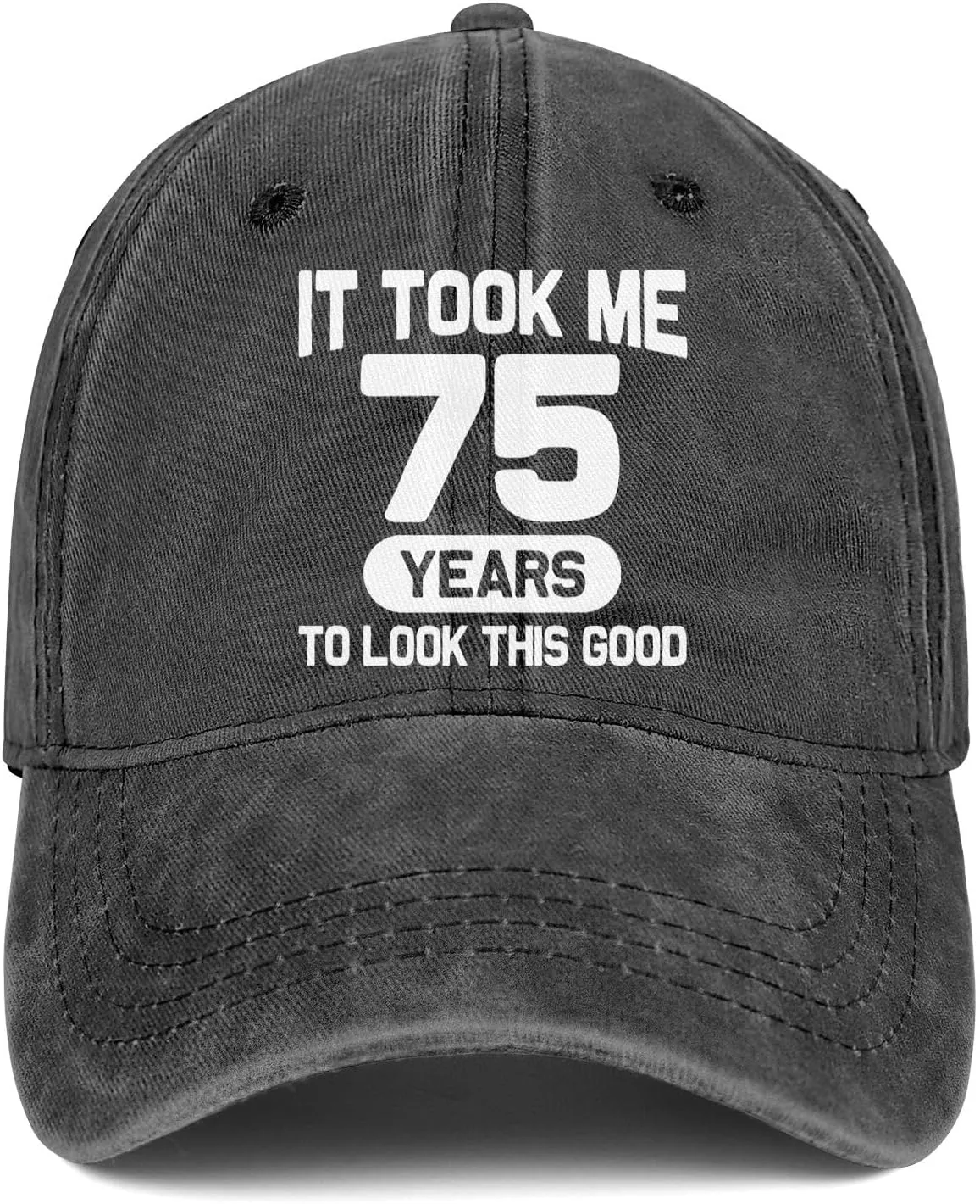 75th Birthday Gifts for Men Women 75 Year Old Gifts 1950 Birthday Vintage Hat 100% Cotton Baseball Cap