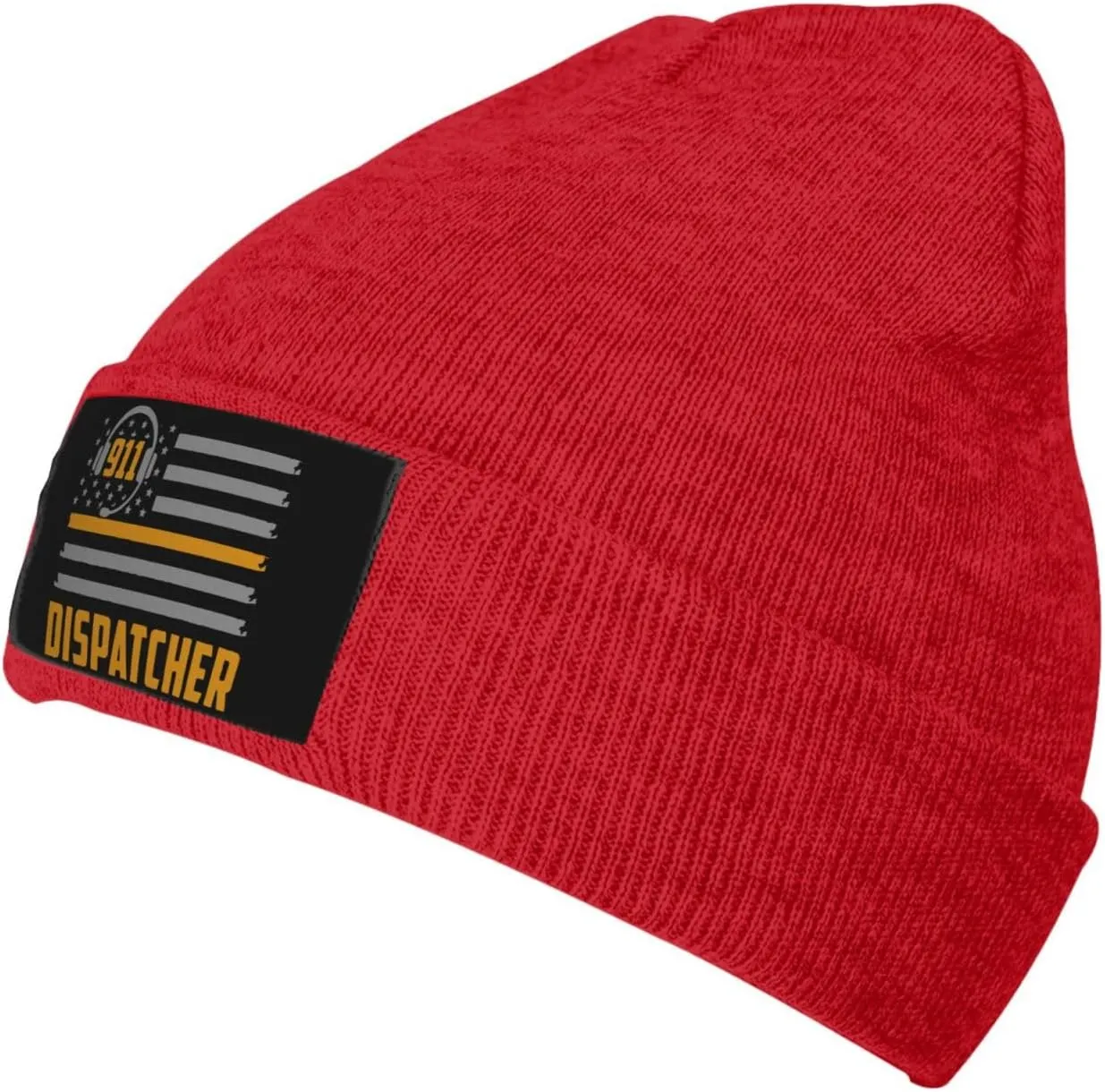 911 Dispatcher Beanie Hat Warm Knit Cuffed Beanie Cap Funny Winter Hat for Men Women