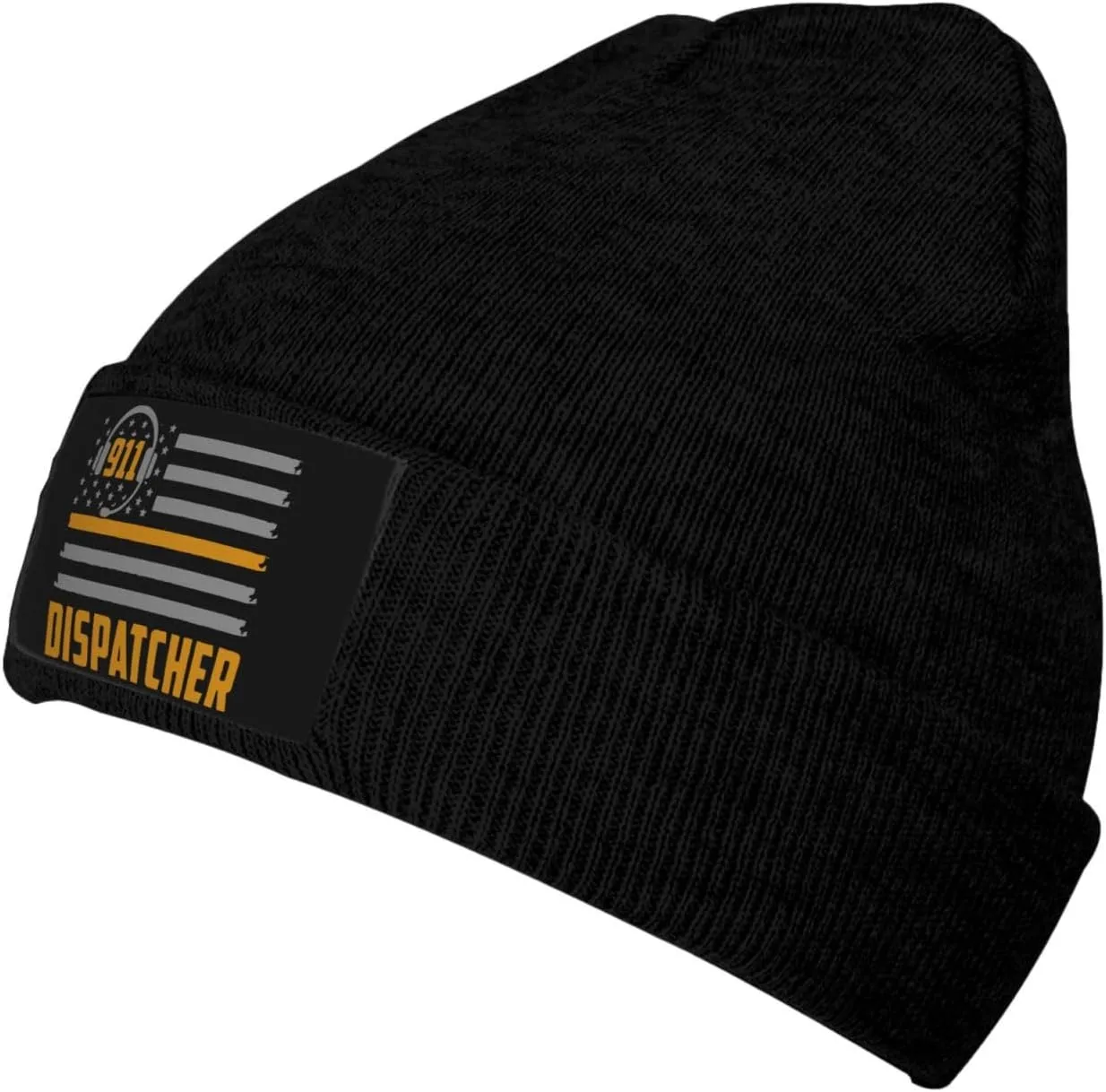 911 Dispatcher Beanie Hat Warm Knit Cuffed Beanie Cap Funny Winter Hat for Men Women