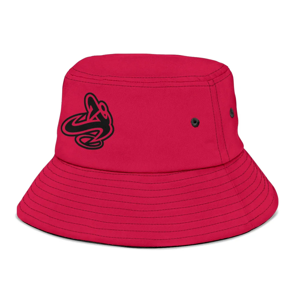 A.A. Red Black Bucket Hat