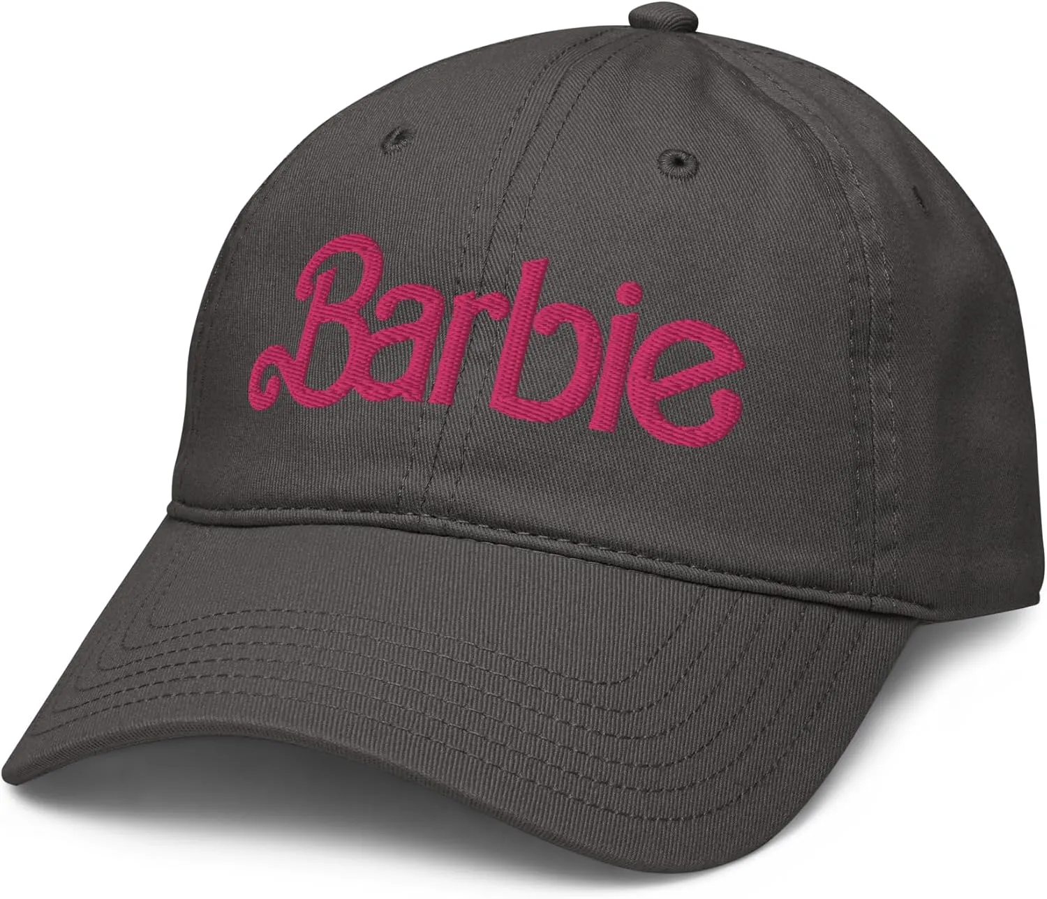 Barbie Flamingo Pink Logo Adjustable Baseball Hat