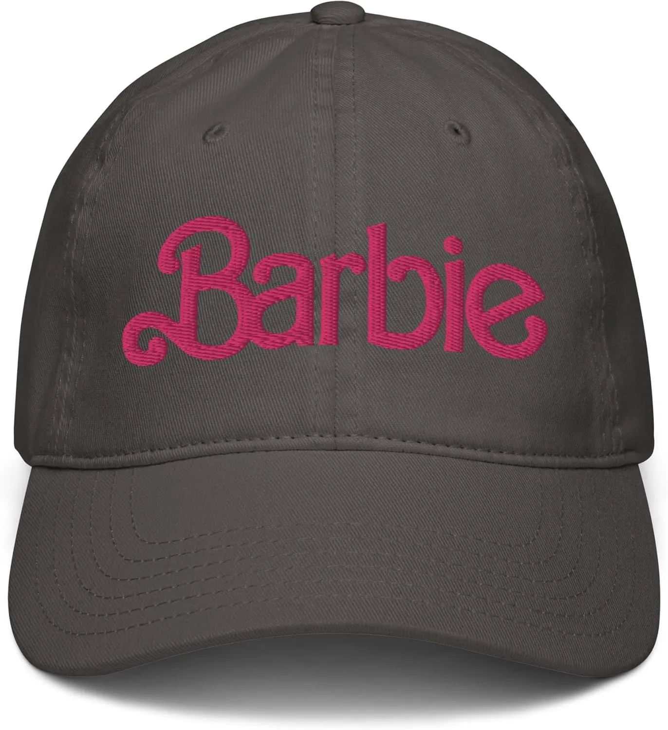 Barbie Flamingo Pink Logo Adjustable Baseball Hat