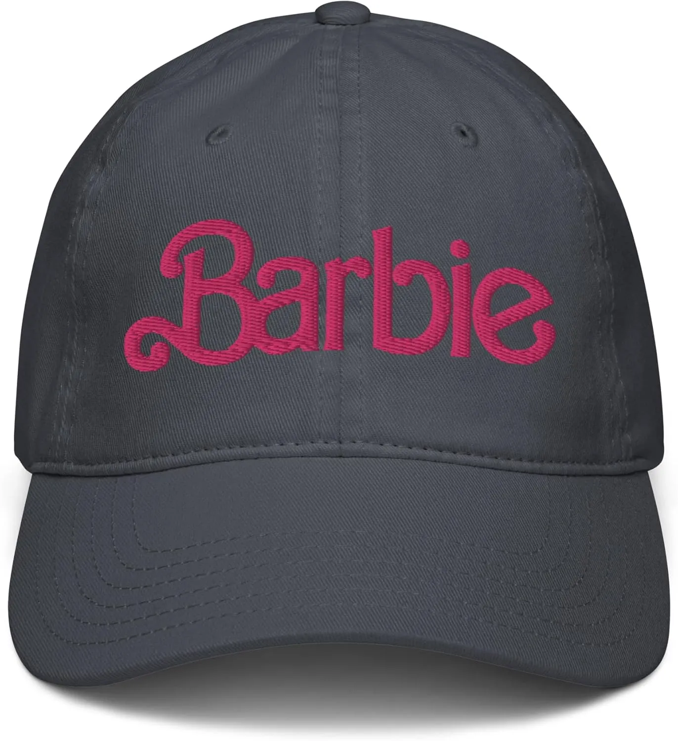Barbie Flamingo Pink Logo Adjustable Baseball Hat