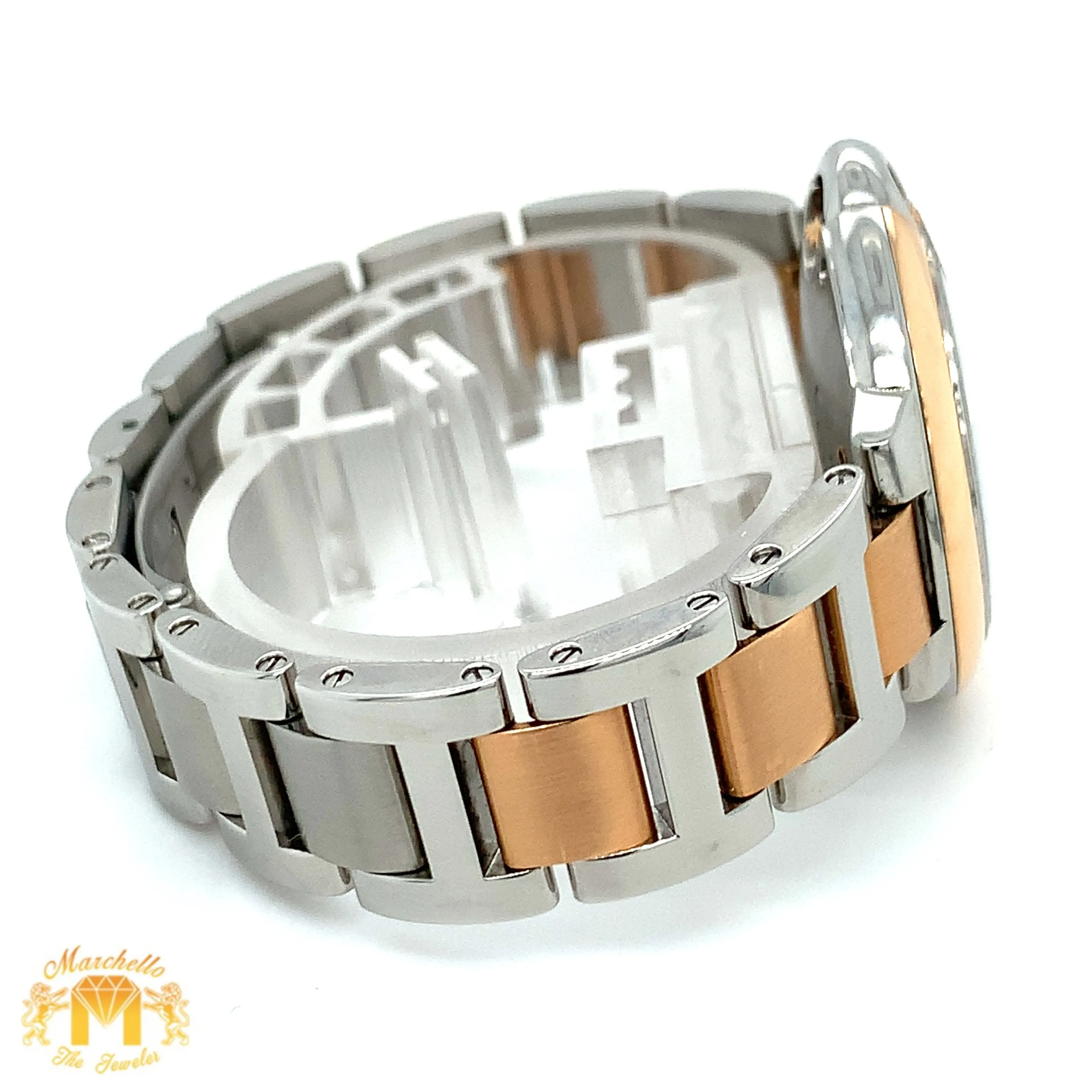 Cartier Ballon Bleu De Watch with Two-tone Oyster Bracelet (Model number: 3753)