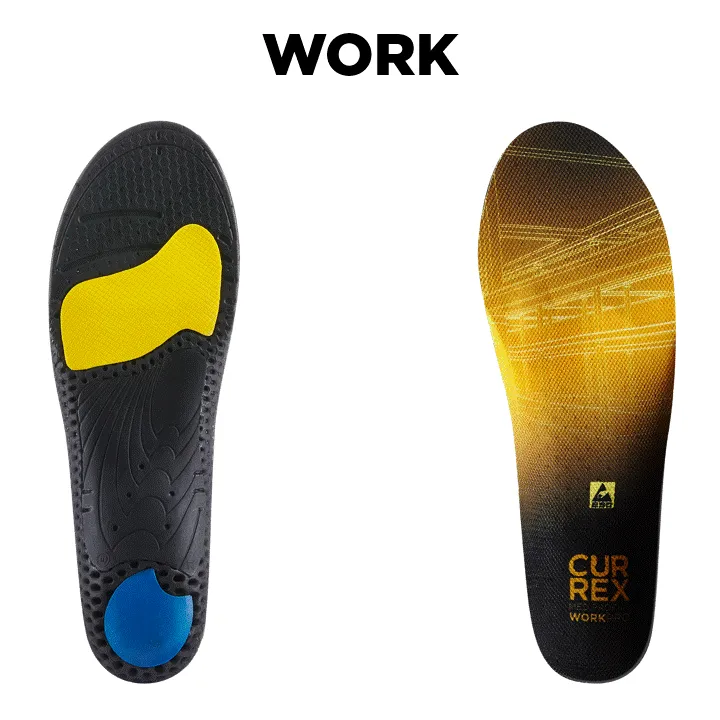 Currex WorkPro Insoles - Medium Profile