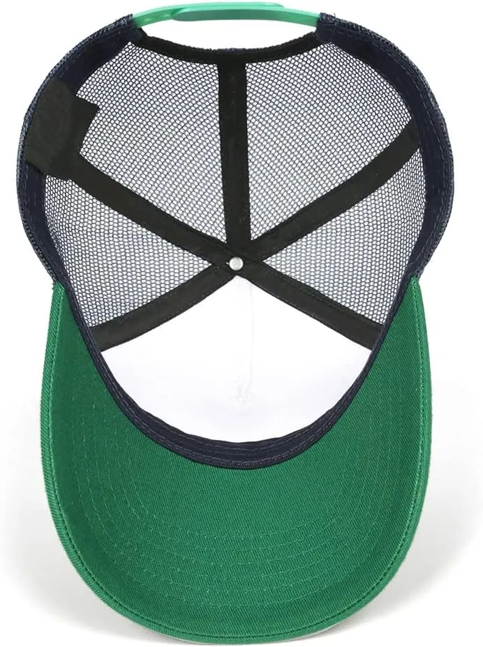 Embroidered Golf Hat for Men Women Green Hat Ball Baseball Cap