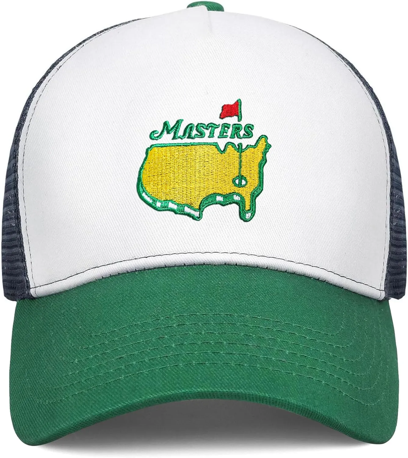 Embroidered Golf Hat for Men Women Green Hat Ball Baseball Cap