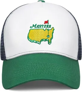 Embroidered Golf Hat for Men Women Green Hat Ball Baseball Cap
