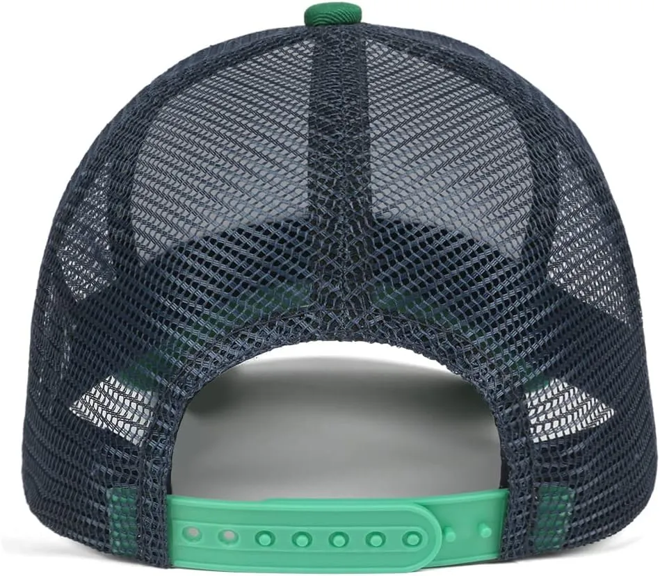 Embroidered Golf Hat for Men Women Green Hat Ball Baseball Cap