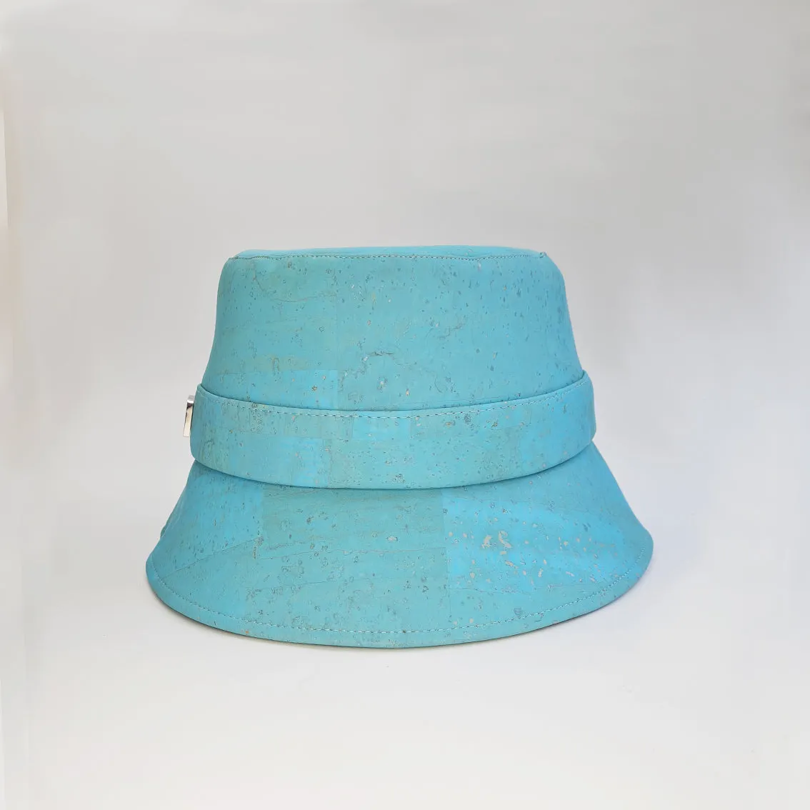 FABRIKK Montecristo Eco Cork Bucket Hat | Bahama Blue | Vegan Hat