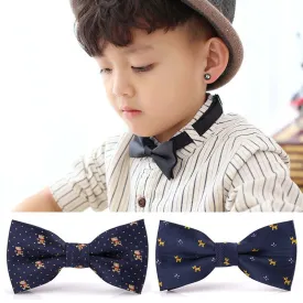 Fashion British style Boy's Bow Tie , 10cm * 5cm Butterfly Cravat Bowtie For Children's Performance Accessories
