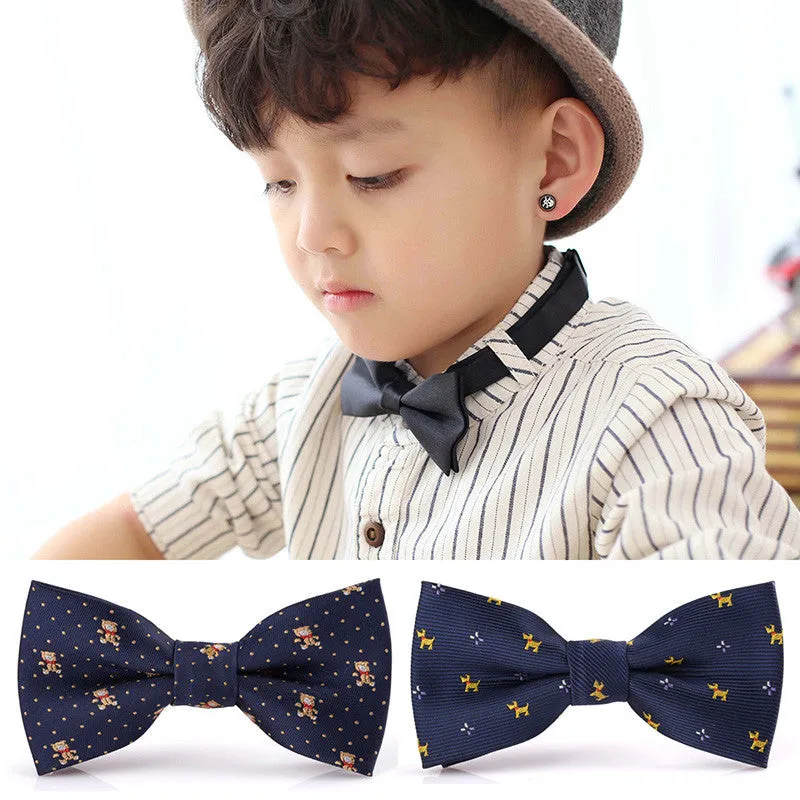 Fashion British style Boy's Bow Tie , 10cm * 5cm Butterfly Cravat Bowtie For Children's Performance Accessories