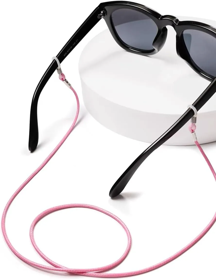 Glasses Strap,Securely Keep Your Eyeglasses Around Your Neck, Practical Sunglasses Holder Strap for Men Women