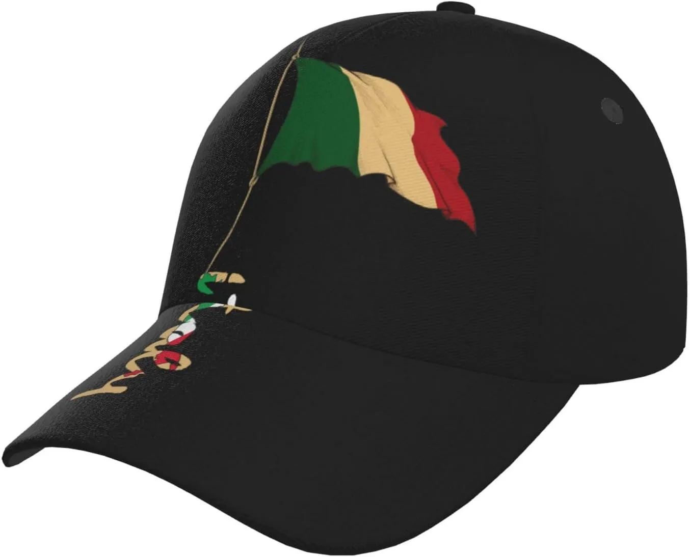 Italy Flag Snapback Cap Italy Baseball Hats Italian Sun Hat Adjustable Flag Cap Italy Hats for Women Men