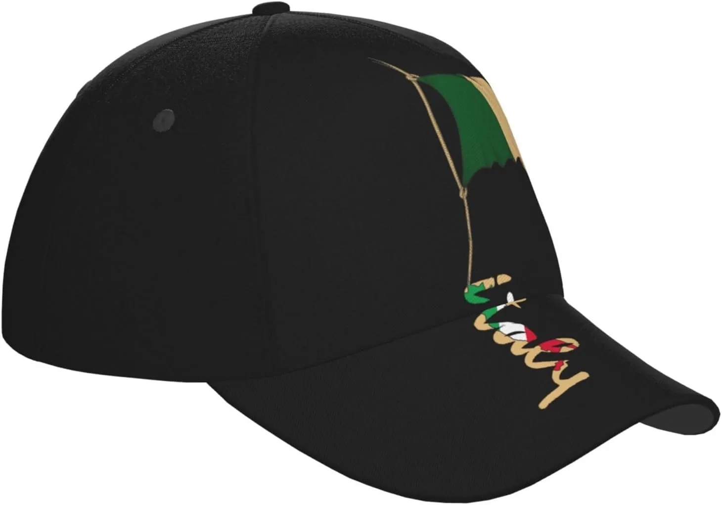 Italy Flag Snapback Cap Italy Baseball Hats Italian Sun Hat Adjustable Flag Cap Italy Hats for Women Men