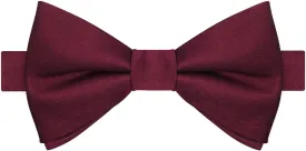 KissTies Mens Pre-Tied Bow Tie Adult's Adjustable Tuxedo Satin Bowtie
