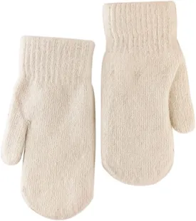 Knit Mittens for Women Warm Winter Fleece Lined Mittens Womens Gloves for Cold Weather