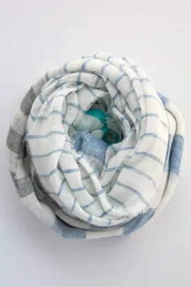 Linen Stripe Stole