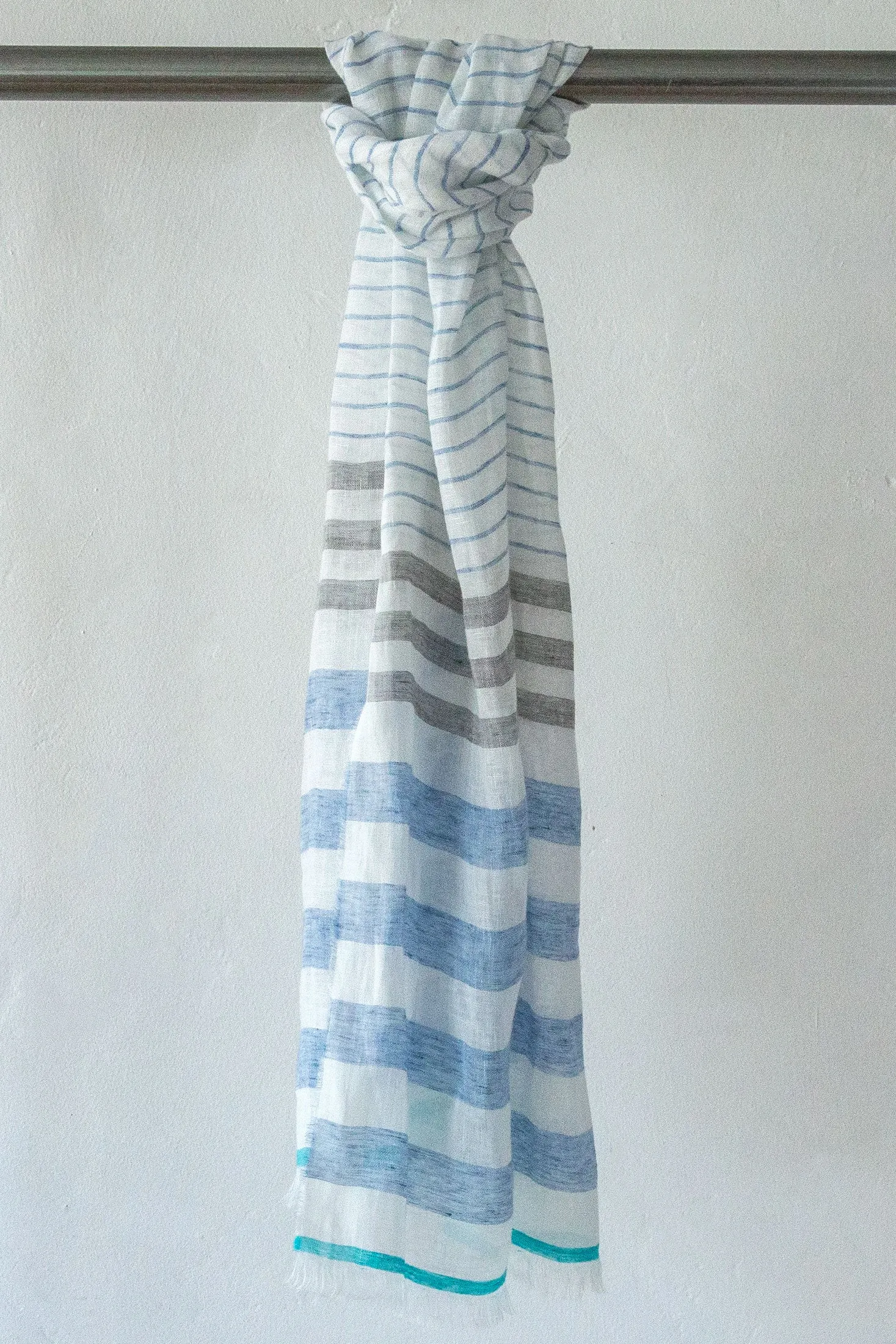 Linen Stripe Stole