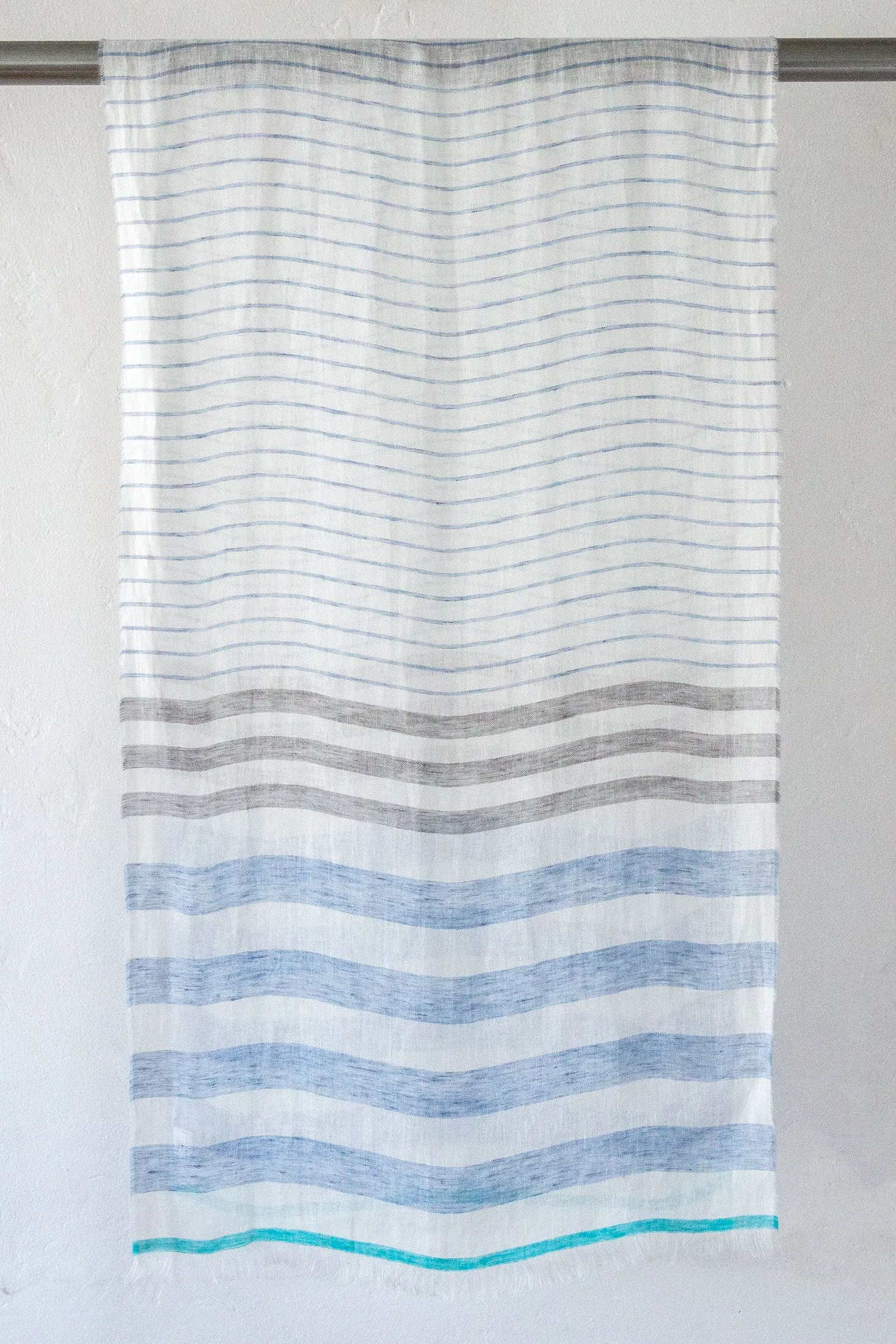 Linen Stripe Stole