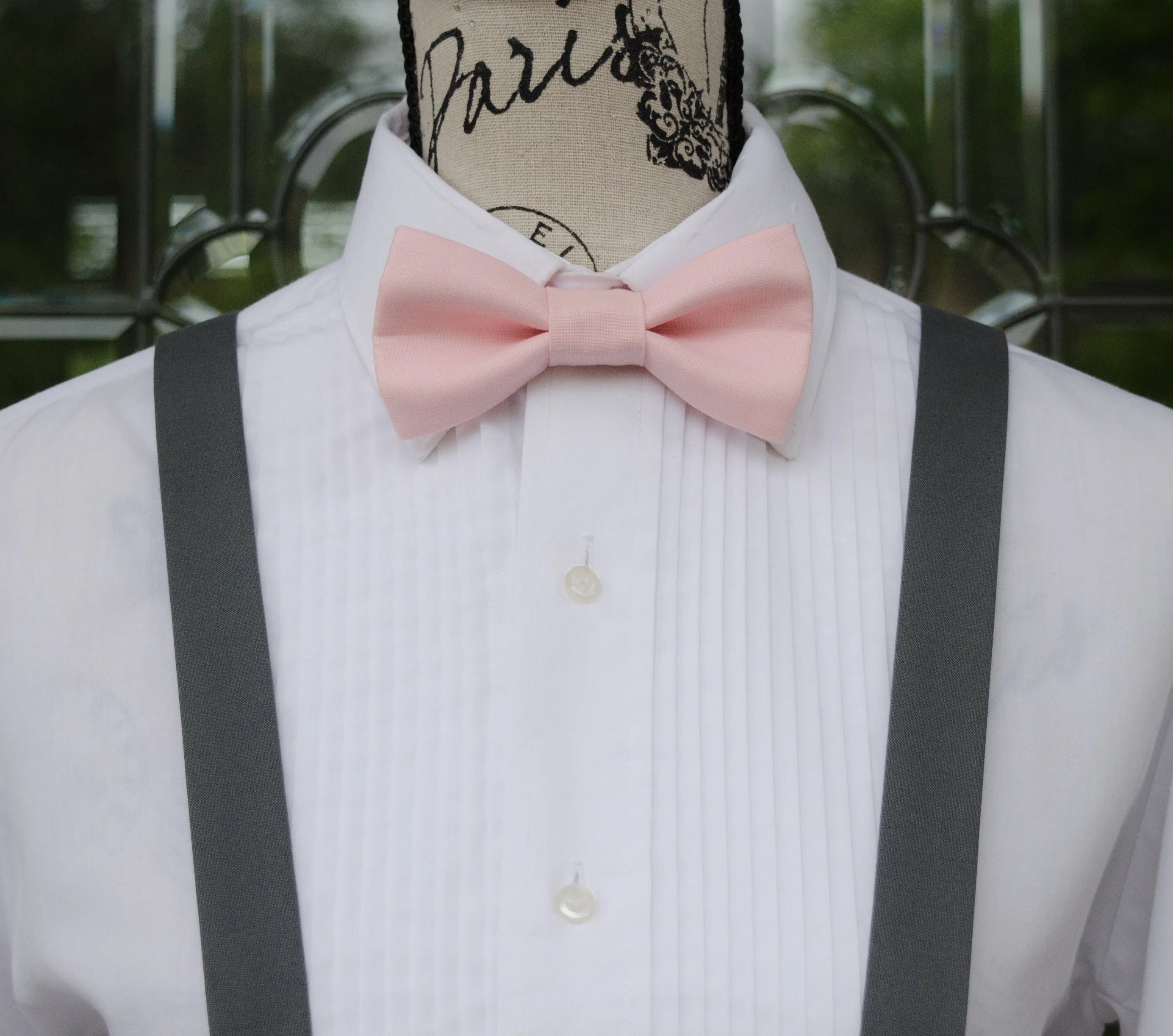 Mix and Match Bow Tie and Suspenders