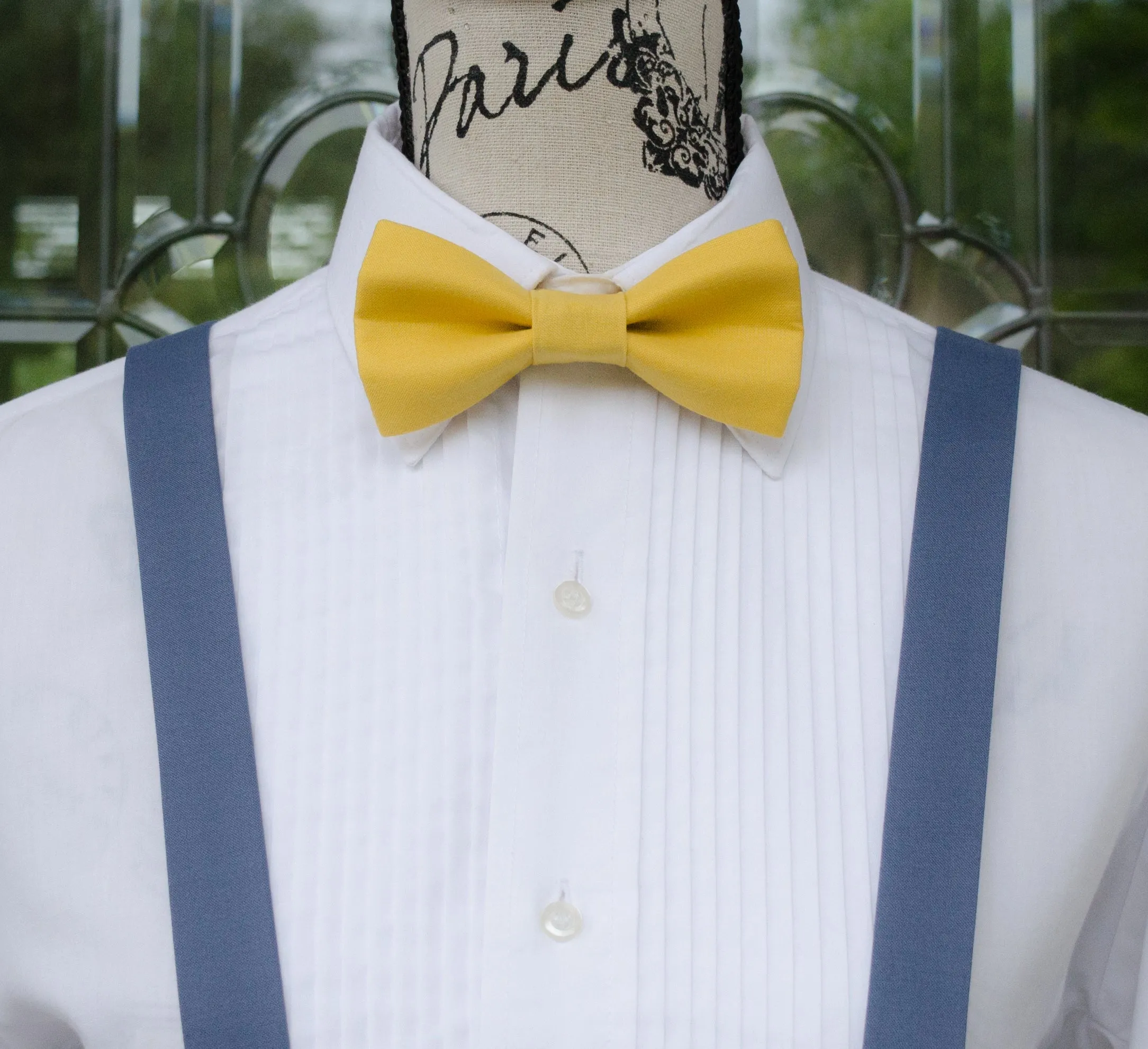 Mix and Match Bow Tie and Suspenders