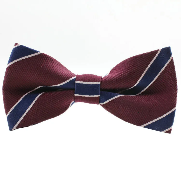 New fashion high quality children adjustable bowtie cute butterfly kids boy bow tie