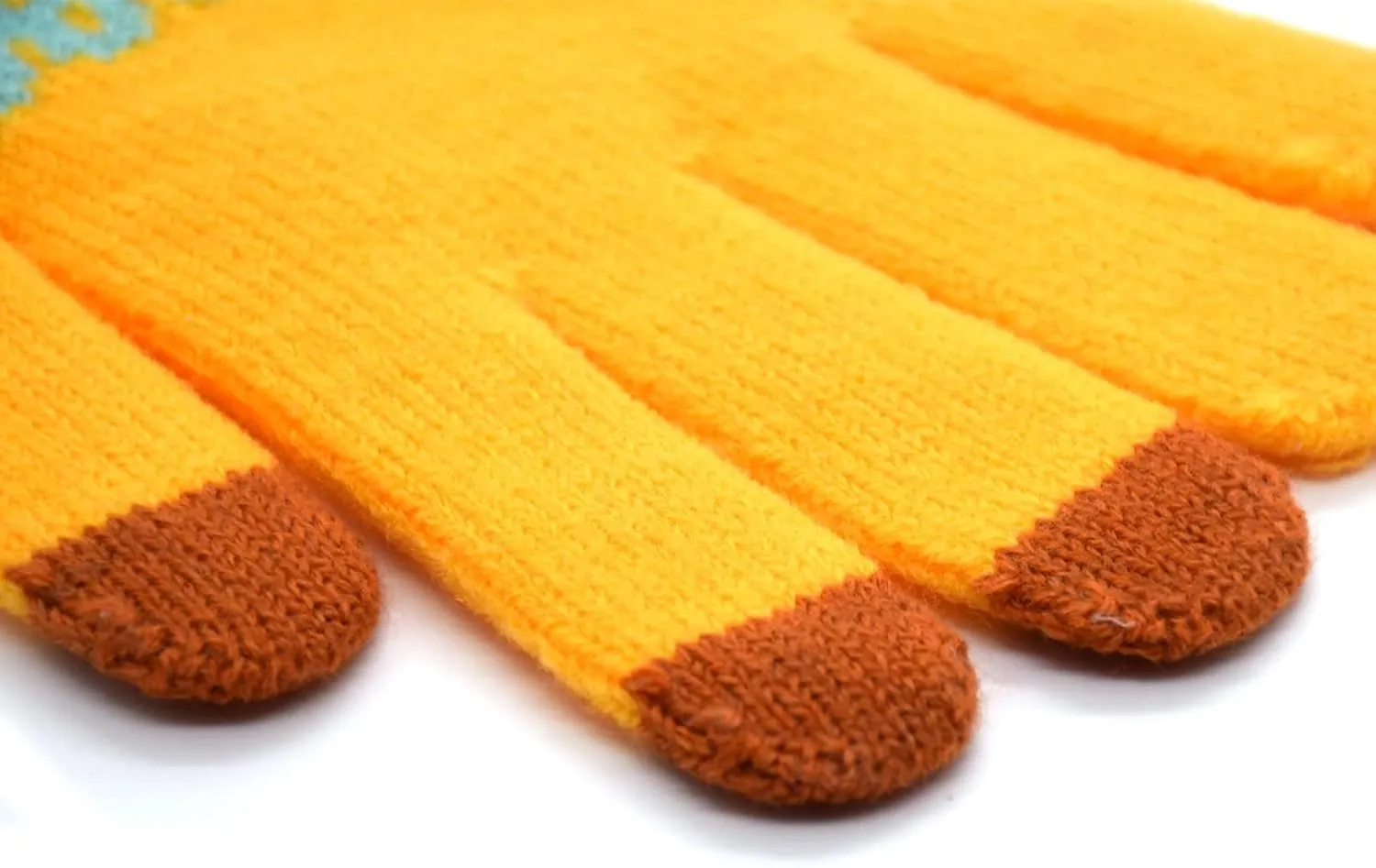 Ralcosuss Winter Touch Screen Gloves for Women Cable Knit Wool Fleece Lined Texting Mittens Gold Weather Warm Sport Glove