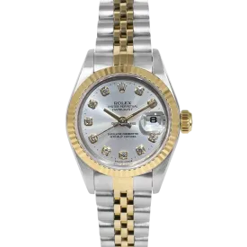 Rolex Datejust 79173 Silver Diamond