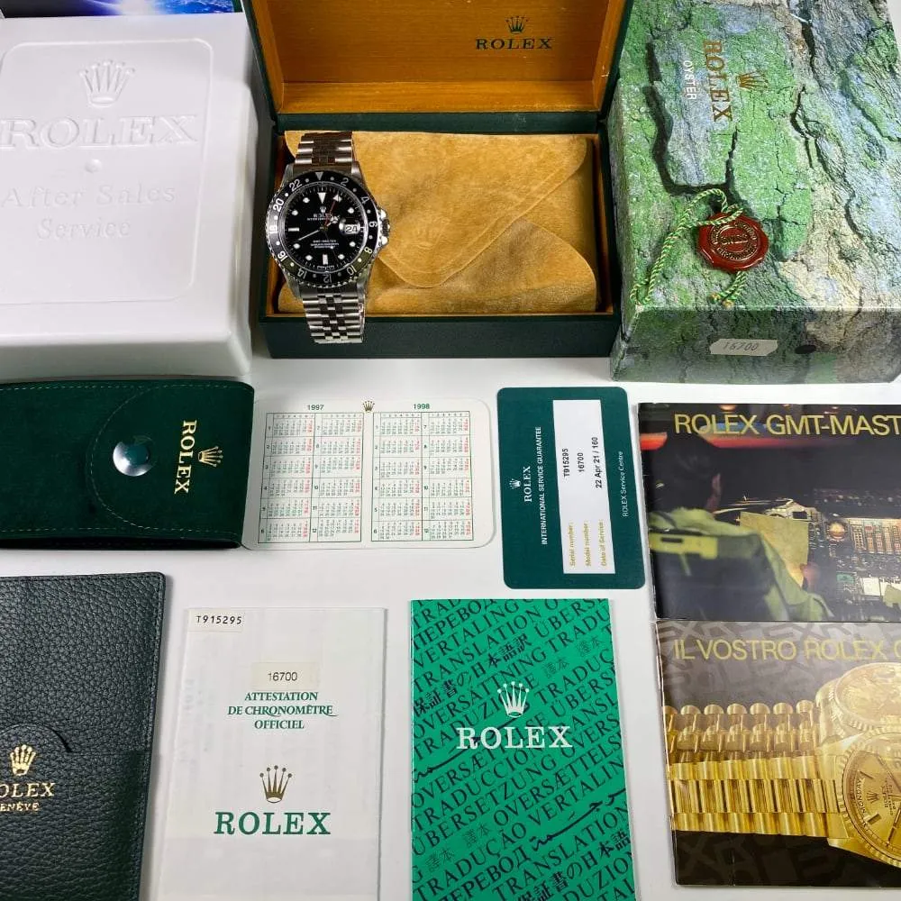 Rolex GMT Master 16700 Black (1997)