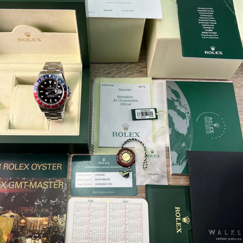 Rolex GMT Master II 16710BLRO (2006)