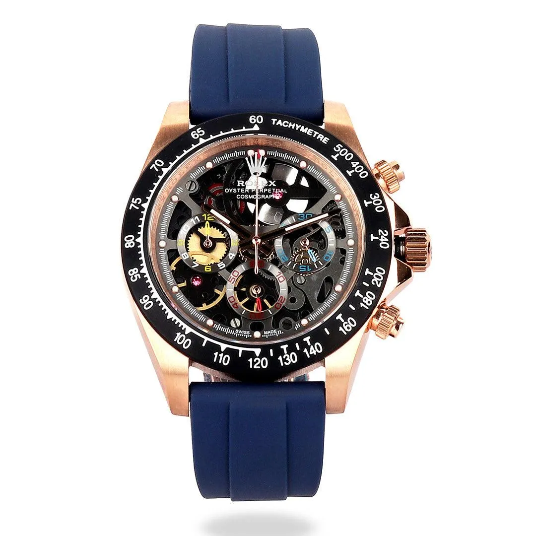 Rolex Oyster Cosmograph Rubber Strap Perpetual Watch