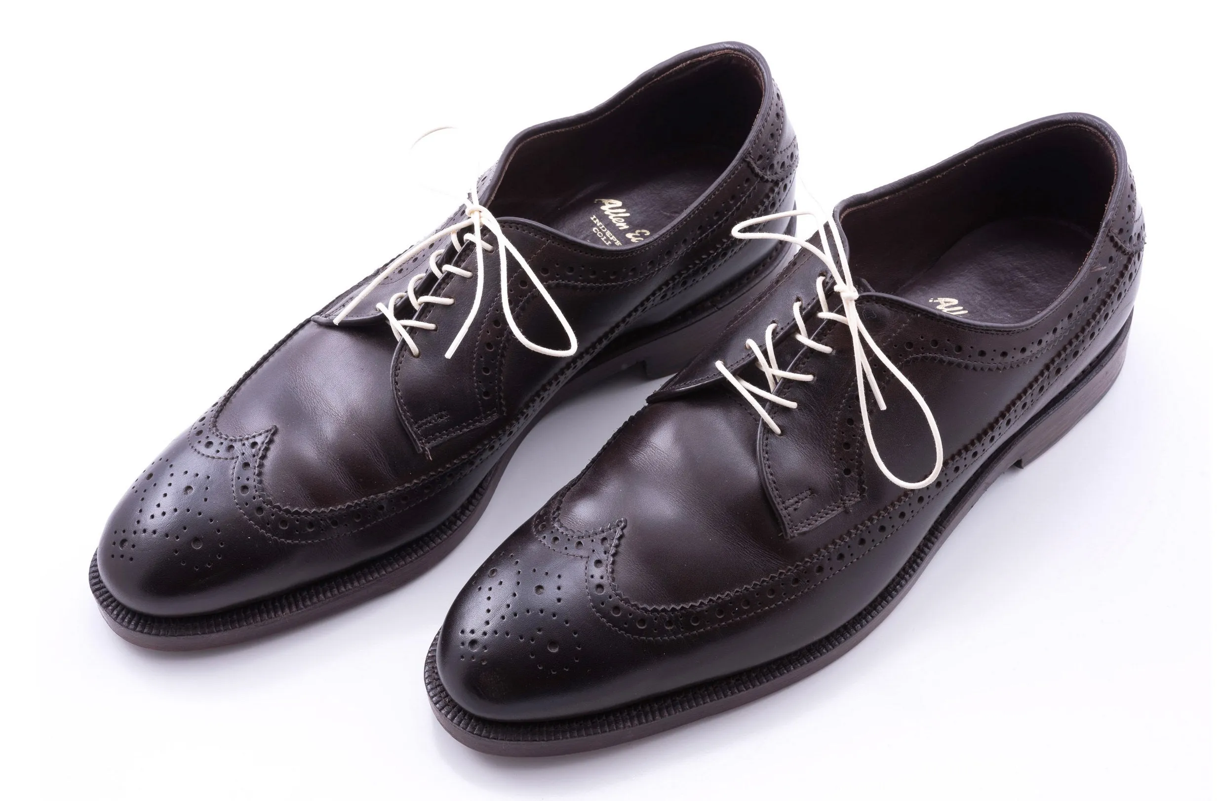 Round Off White Waxed Cotton Shoelaces