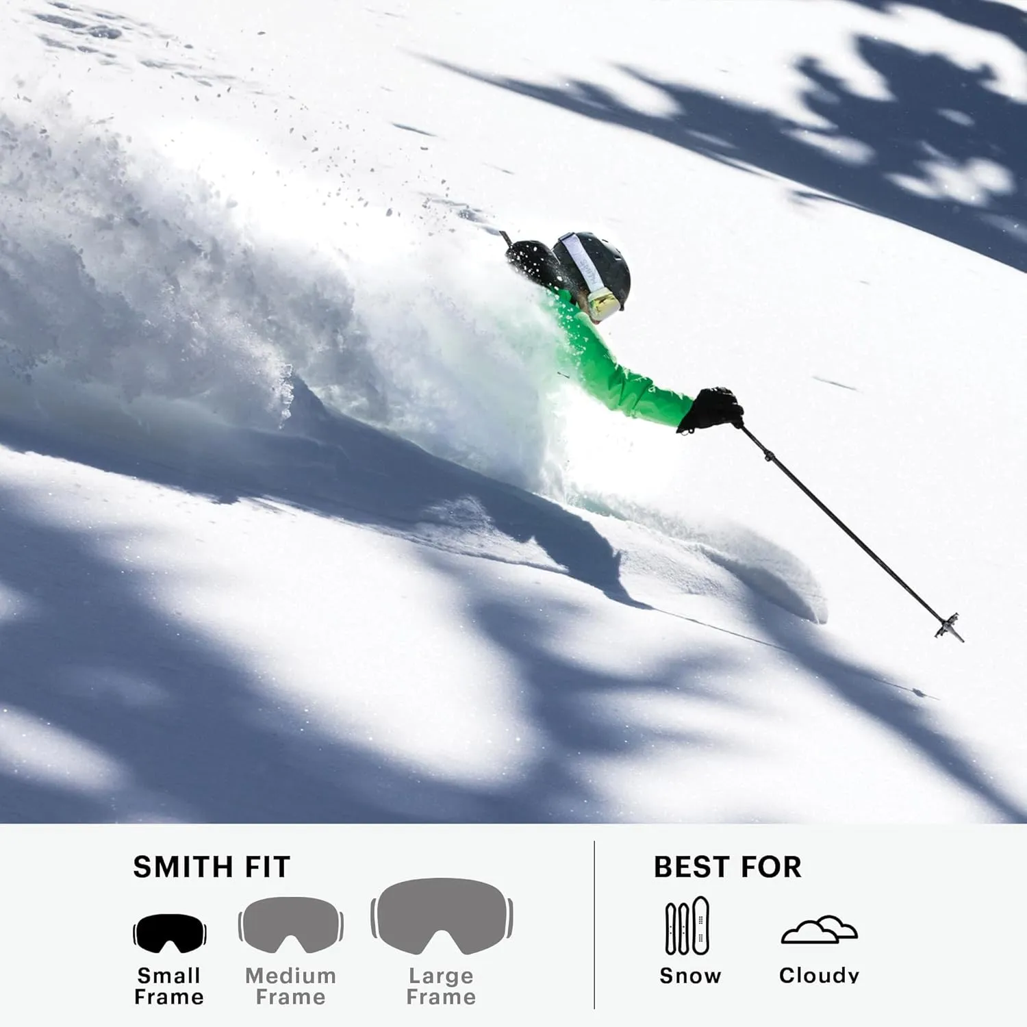 SMITH Unisex Adult Rally Snow Sport Goggle