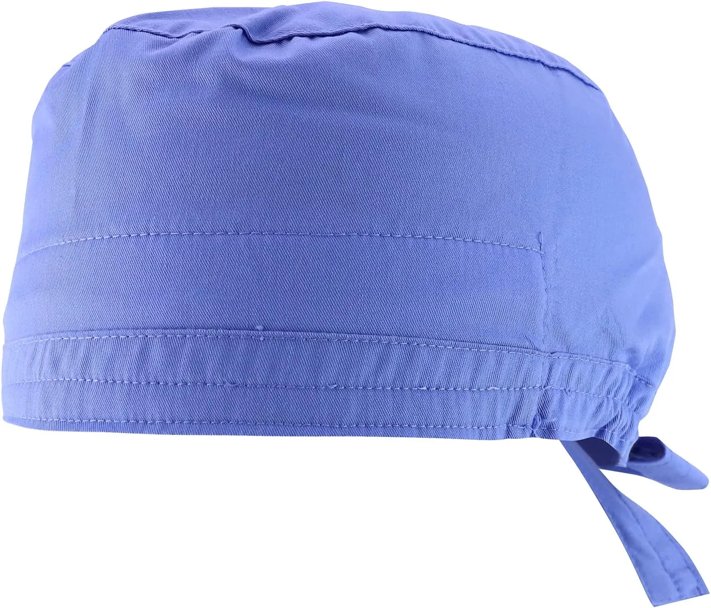 Trendy Apparel Shop Unisex Working Scrub Cap with Sweatband and Adjustable Ties