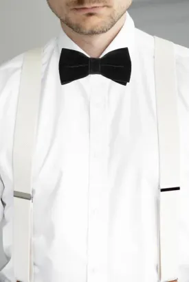 Velvet Men's Bow Tie, Matching Bow Tie, Tuxedo Suit Bowtie, Adjustable Neck, Pre-Tied Wedding, Graduations, Work Events Oversize BowTie, Classic BowTie