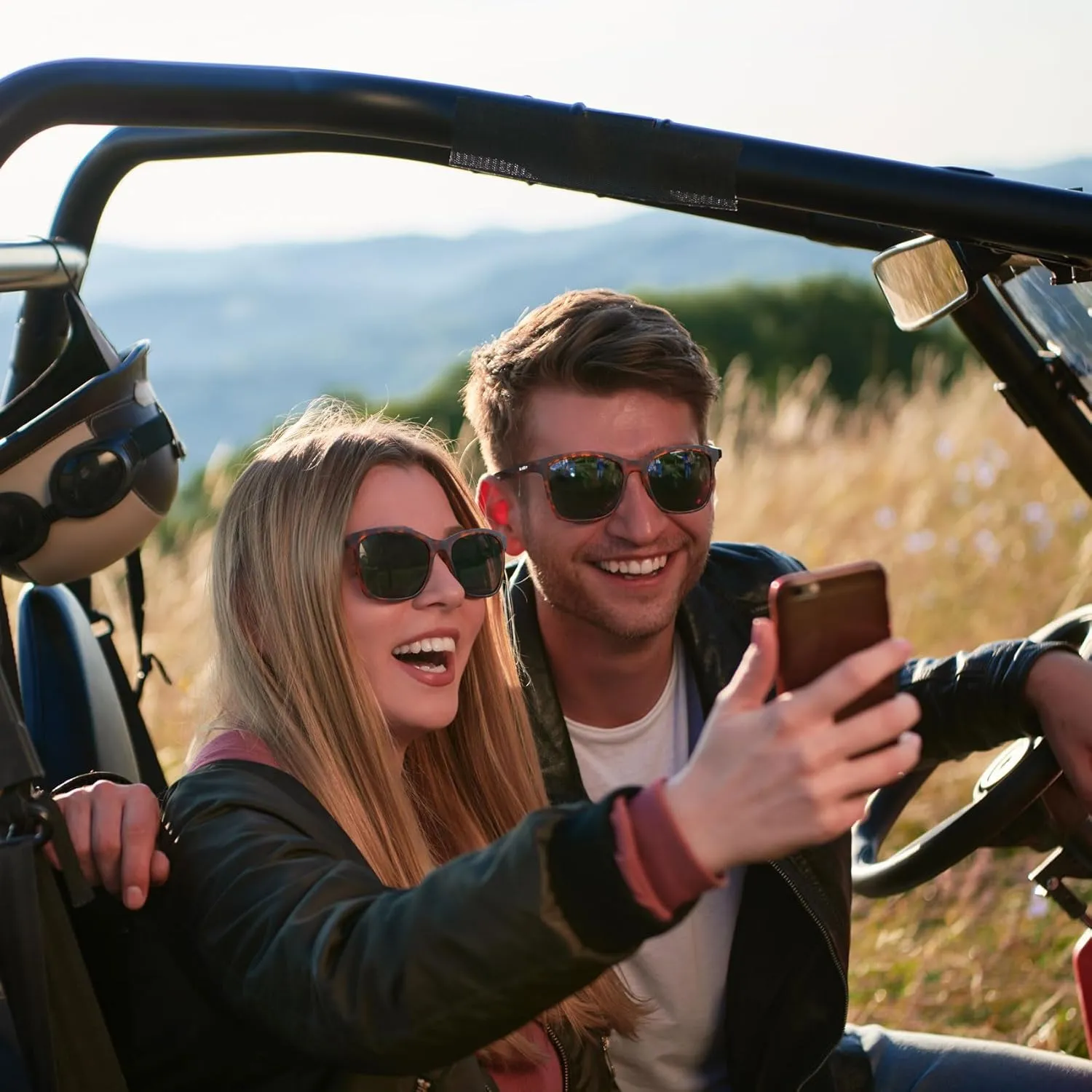 Vintage Sunglasses for Men & Women, Retro Eyewear with Non-slip Flexible Frame, Polarized/Non-Polarized Lens UV Protection