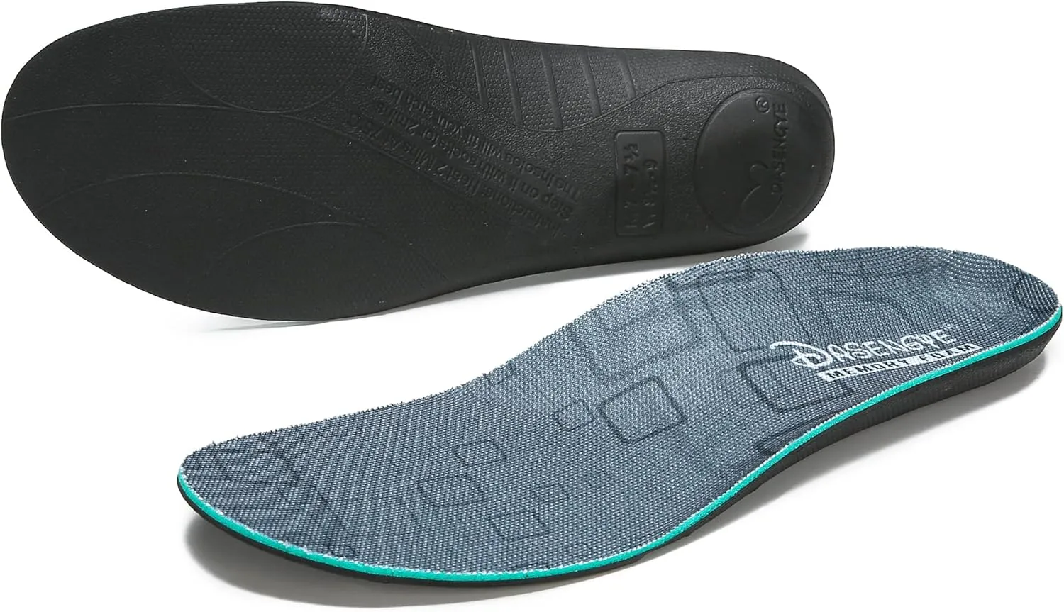 Wear or Heat Moldable Plantar Fasciitis Insoles NOT Much Cushion for Feet Pain Relief Orthopedic Arch Support Insoles Mens or Womens Foot Standing All Day Men Size 12-12.5 Gray