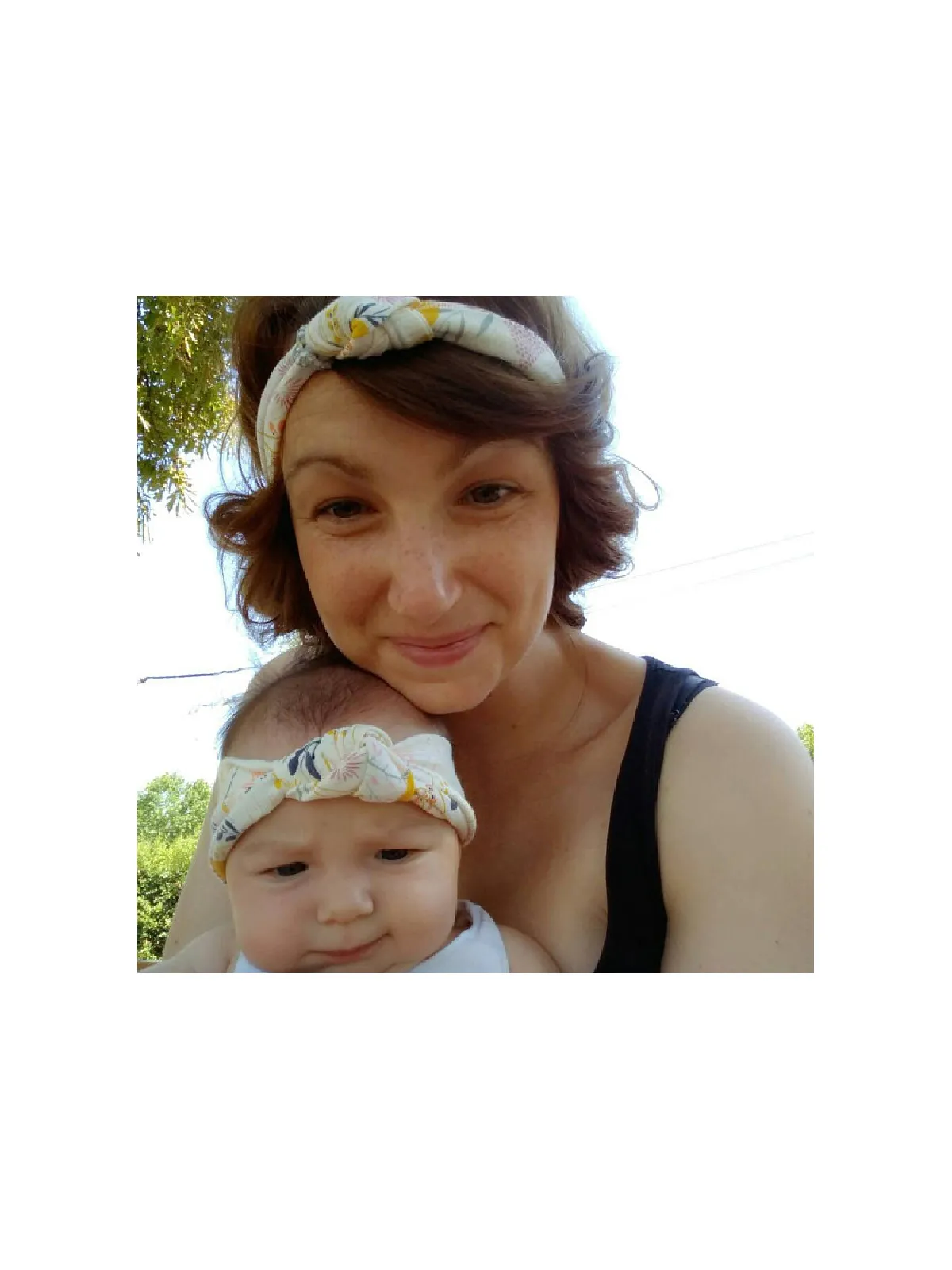 Wispy Leaves Mommy and Me Headbands Set
