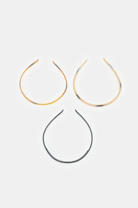 Women Assorted Headband Set (Pack of 3)